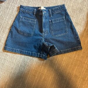 Madewell denim emmet short